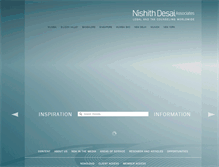 Tablet Screenshot of nishithdesai.com